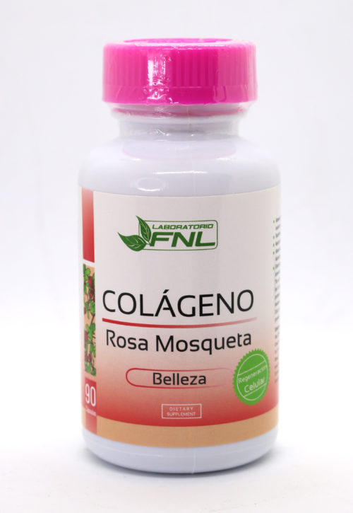 Colágeno HIDROLIZADO + Rosa Moqueta 500mg 90 cápsulas