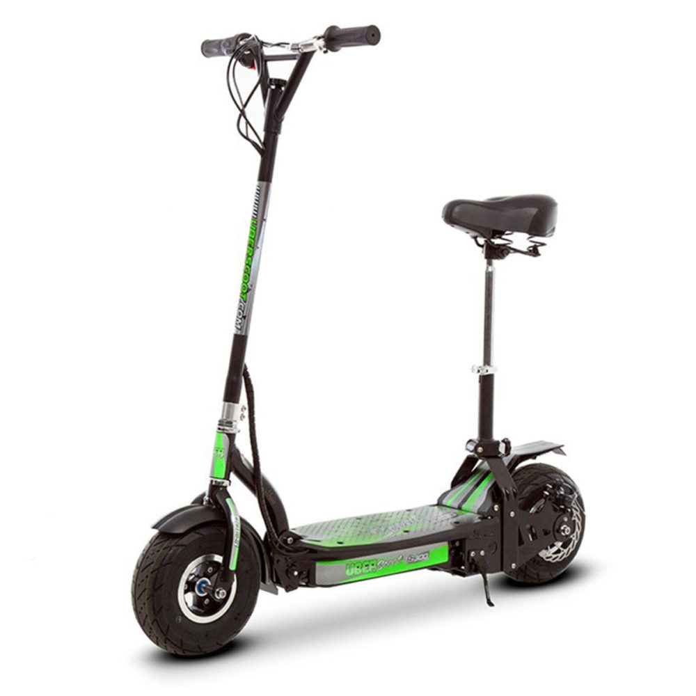 INTROTECH Scooter Eléctrico Uber S300 Negro 9P 300W