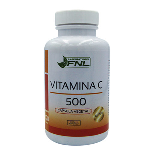 VITAMINA C 500 Cápsulas 500 mg x 120 (cap)