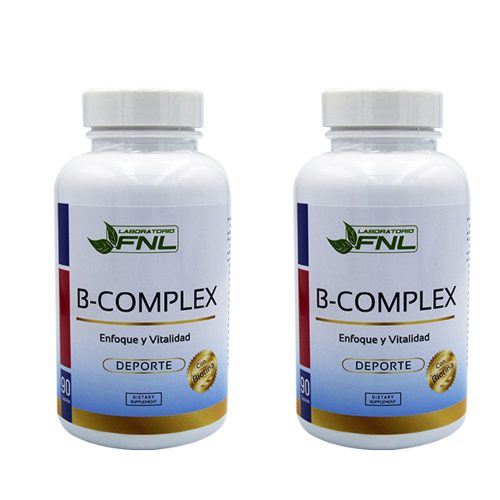 Pack B COMPLEX 500 mg x 180 Cápsulas Total