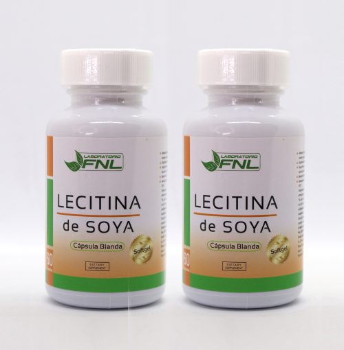 Pack LECITINA DE SOYA 1200 mg 120 cápsulas Total