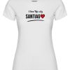 Polera Mujer Estampada I love This City Santiag❤ - Imagen 9