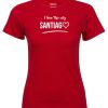 Polera Mujer Estampada I love This City Santiag❤ - Imagen 3