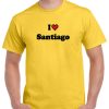 Polera Hombre Estampado I ❤ Santiago - Imagen 4