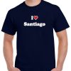 Polera Hombre Estampado I ❤ Santiago - Imagen 6