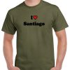 Polera Hombre Estampado I ❤ Santiago - Imagen 7