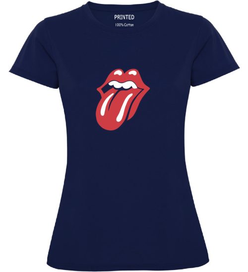 Rolling Stones Azul Marino
