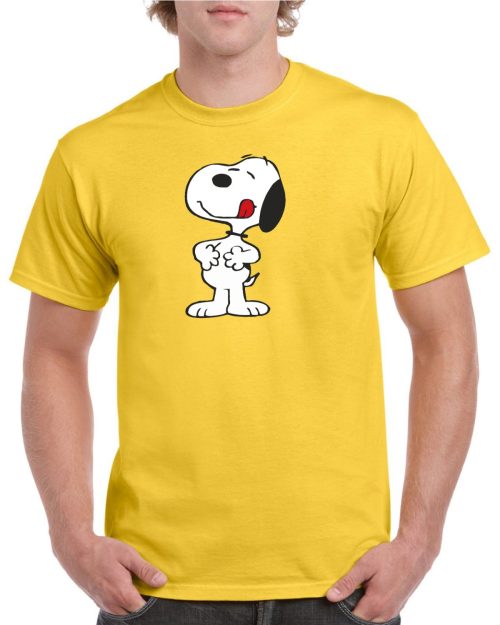 Snoopy con hambre Amarillo