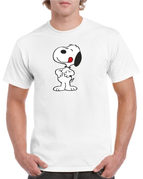 Snoopy con hambre Blanca