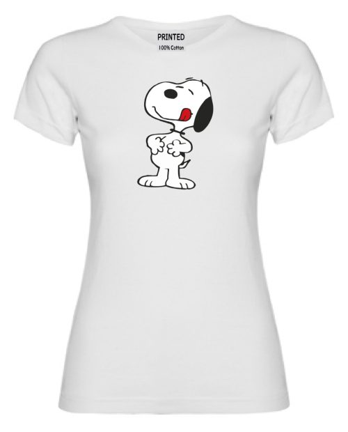 Snoopy con hambre Blanca.