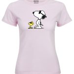 Snoopy con lentes Rosada