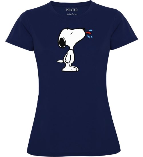 Snoopy lengua Azul Marino