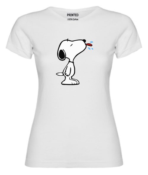 Snoopy lengua Blanca