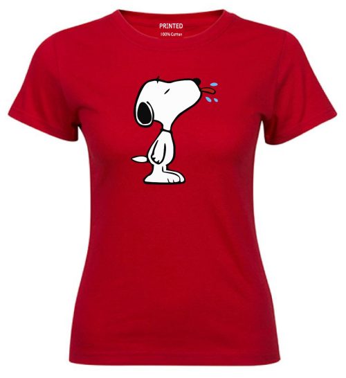 Snoopy lengua Roja