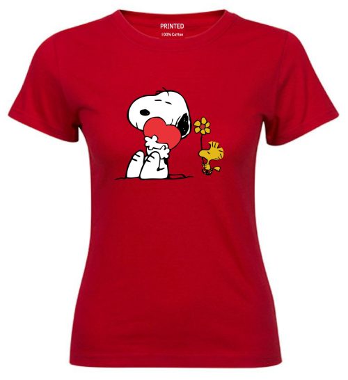 Snoopy y woodst Roja