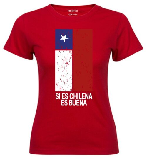 polera estampada mujer chilena 2 1