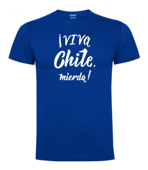 polera estampado viva chile