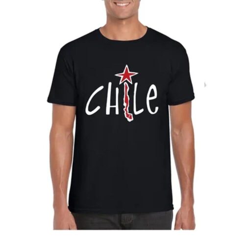 polera hombre estampado chile