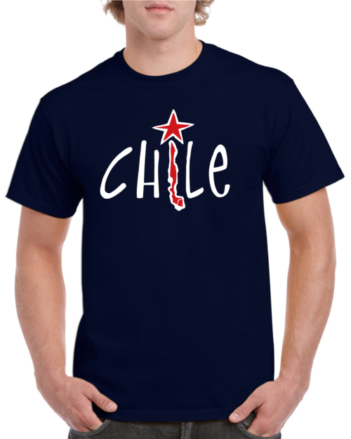 polera hombre estampado chile 8