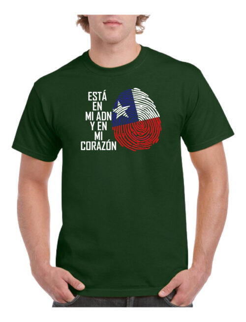 polera hombre estampado fiestas patrias a d n chileno