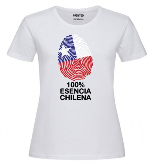 polera mujer estampado esencia chilena 3