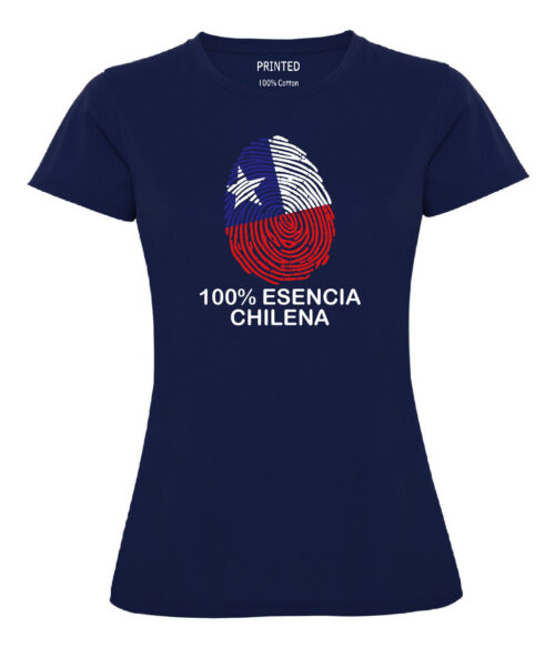 polera mujer estampado esencia chilena 6