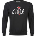 poleron polo estampado fiestas patrias chile turismo negro