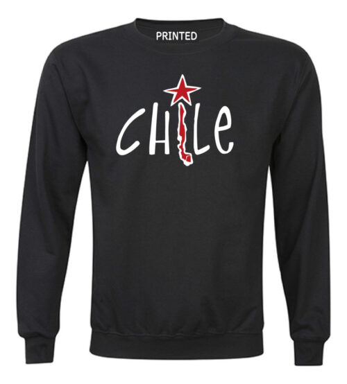 poleron polo estampado fiestas patrias chile turismo negro